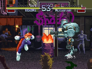 Galaxy Fight - Universal Warriors (JP) screen shot game playing